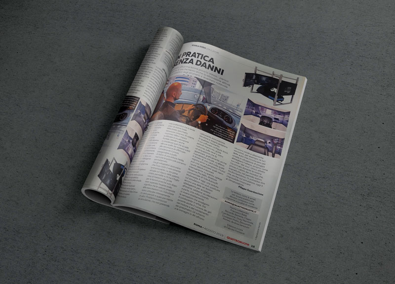 SIDA DRIVE - simulatore di guida - quattroruote magazine SIDA DRIVE - simulatore di guida - quattroruote magazine