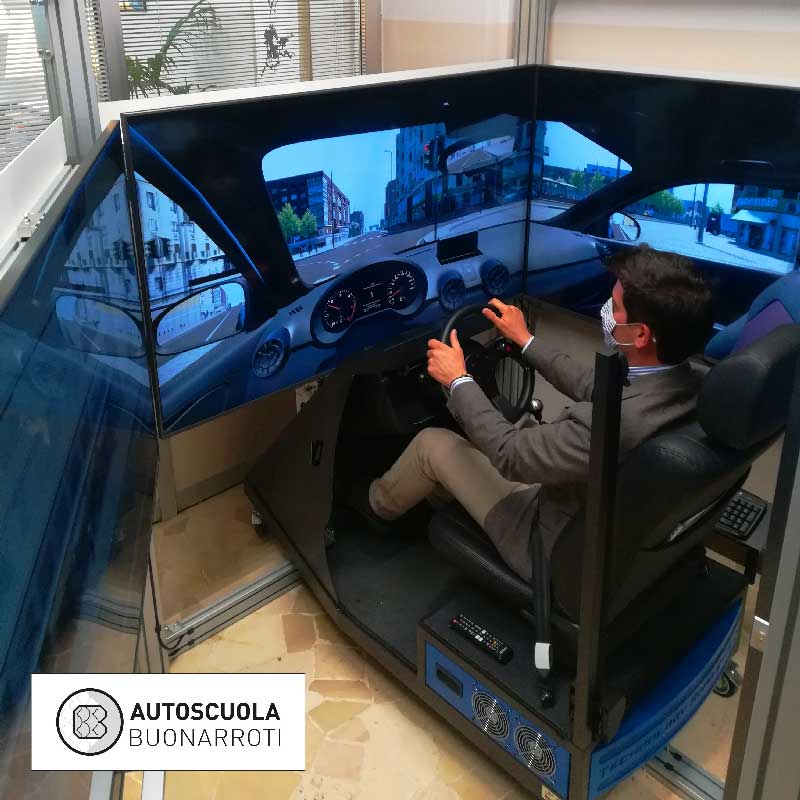 SIDA DRIVE - simulatore di guida - Autoscuola Buonarroti Milano 2
