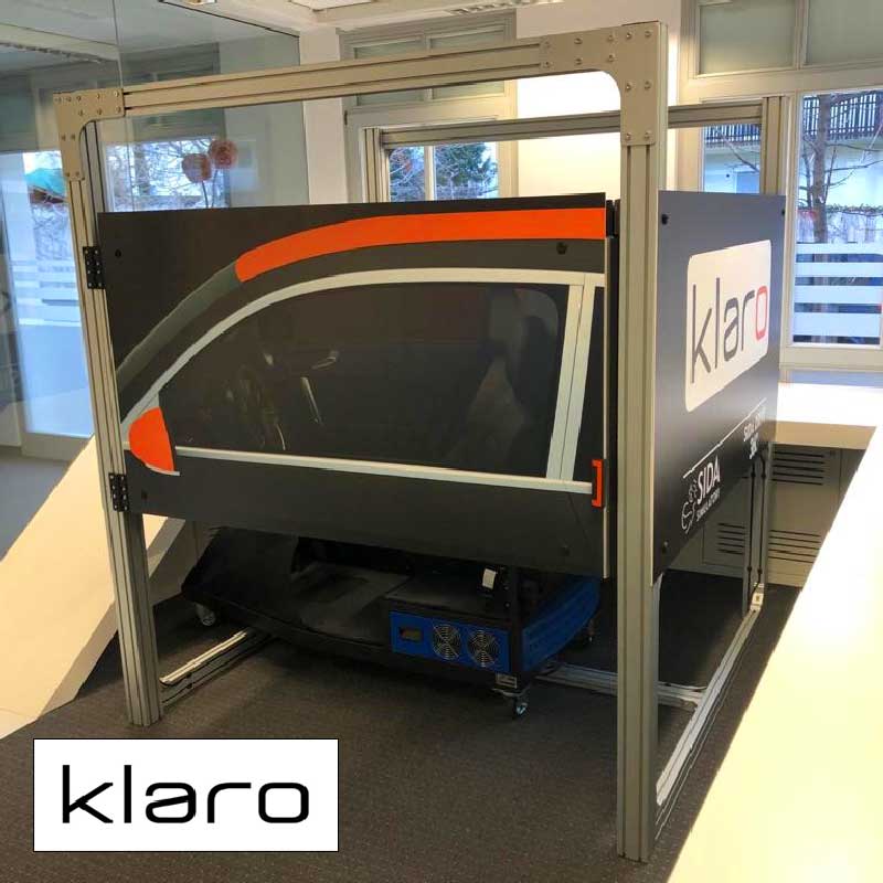 SIDA DRIVE - simulatore di guida - autoscuola Klaro SIDA DRIVE - simulatore di guida - autoscuola Klaro