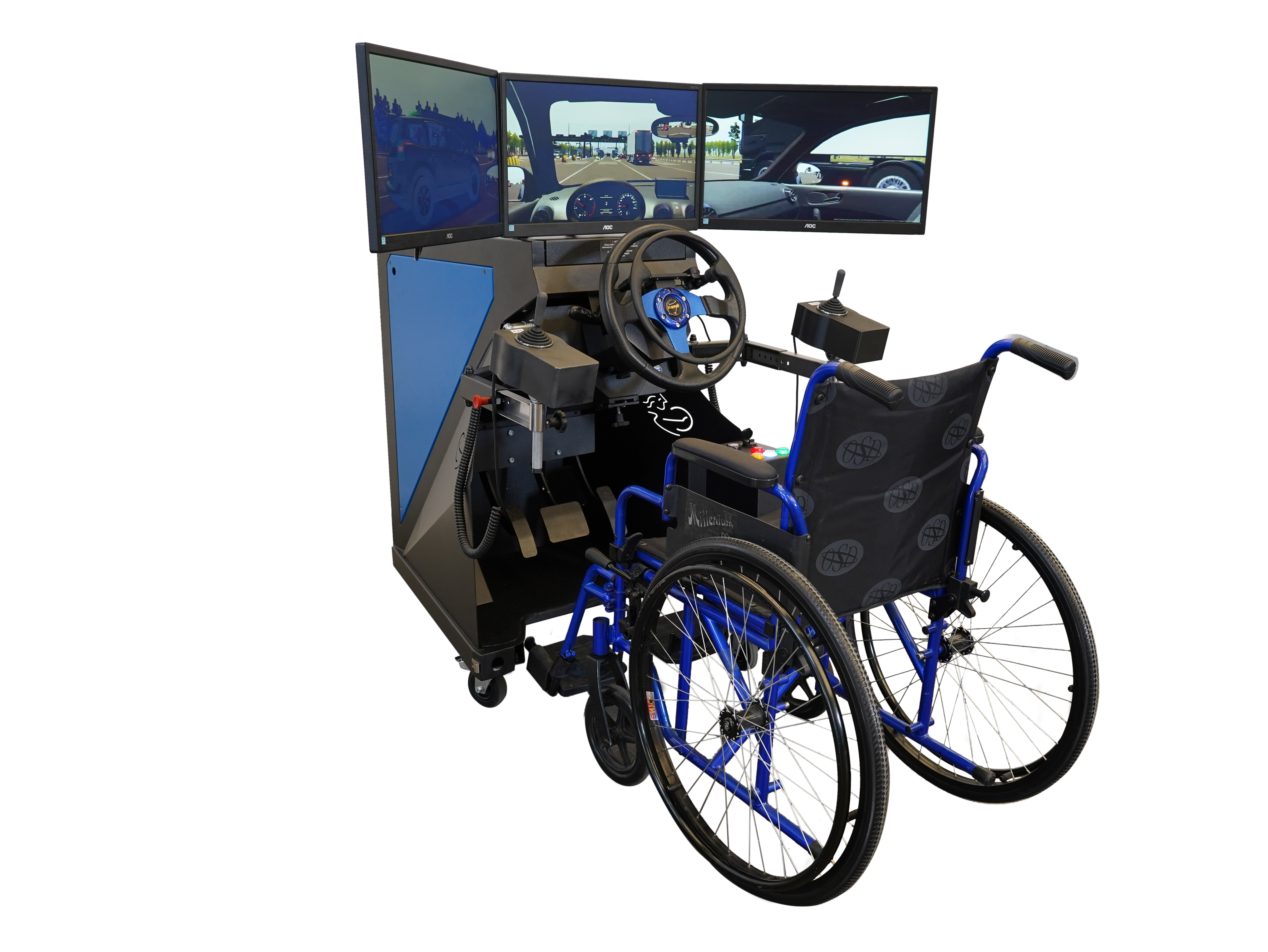 SIDA DRIVE - simulatore di guida - simulatore disabili SIDA DRIVE - simulatore di guida - simulatore disabili