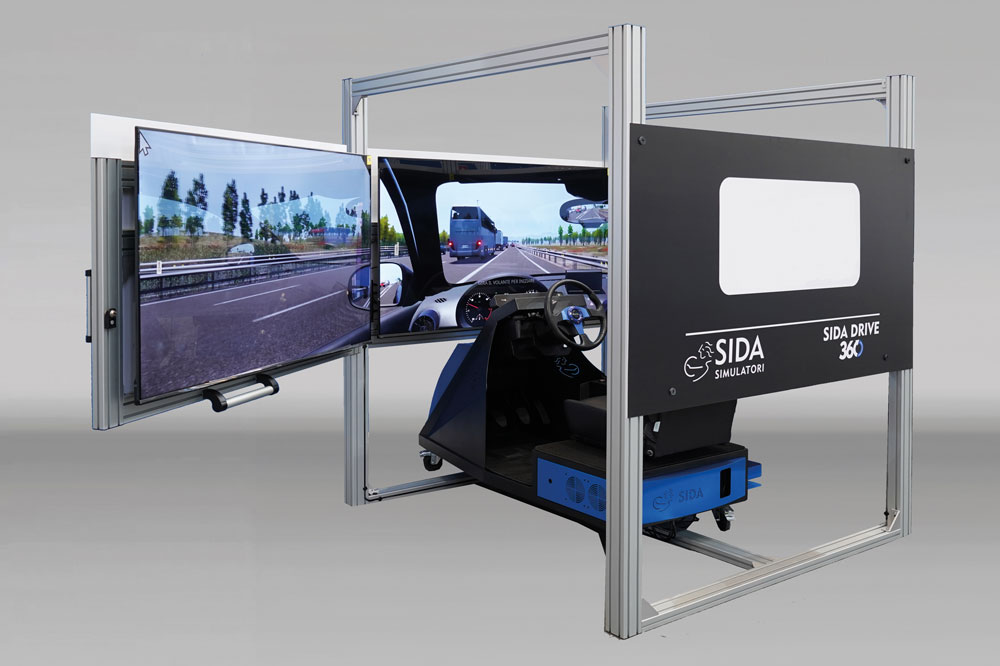 SIDA DRIVE - simulatore di guida - 360n simulatori SIDA DRIVE - simulatore di guida - 360n simulatori